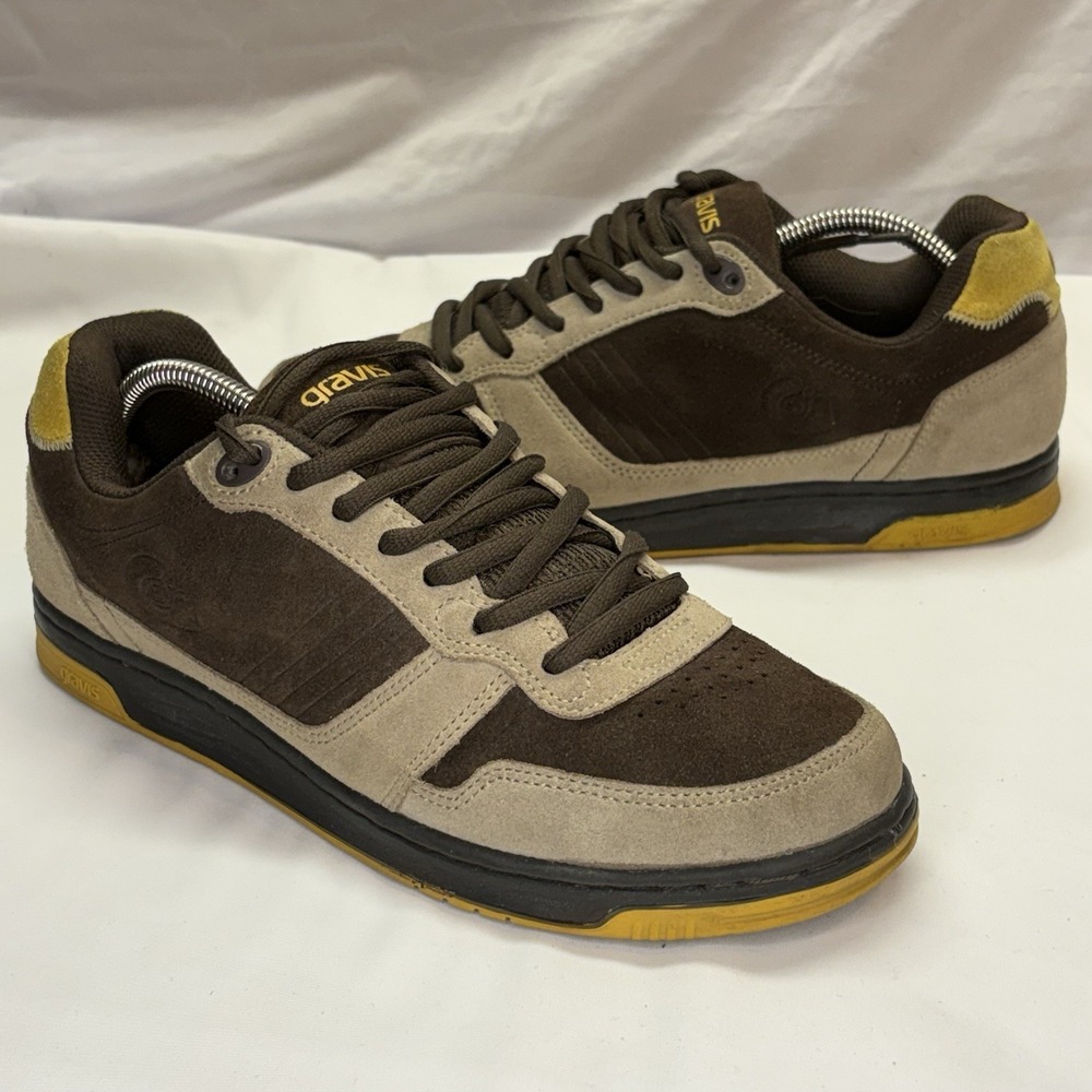 Vintage Gravis Comet Low Skate Shoes Men's US 10.5 EU 43.5 Chunky Y2K